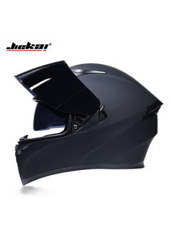 Buy New Double Mirror Helmet Semi Full Cover Four Seasons Motorcycle Helmet in Saudi Arabia