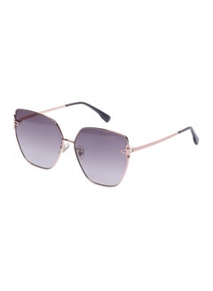 Buy Stylish Polarized Cat Eye Sunglasses For Women and Men Gold in UAE