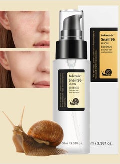 Buy 100ml Advanced Snail 96 Mucin Power Essence Anti Aging Snail Mucin Essence Moisturizer Intensive Hydrating for Fine lines Skin Elasticity Toner Fine Lines Spot Treatment Face Repair Cream in UAE