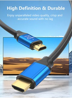 Buy High Speed 4K HDMI Cable, 18 Gbps, 3D and ARC for TVs, Monitors, Gaming Console in UAE