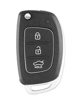 Buy Folding Smart Car Key, 3 Buttons Keyless Entry Remote Case, Replacement Remote Car Key key Shell Repair for Mistra Hyundai HB20 SANTA FE IX35 IX45 Key Cover Case in Saudi Arabia