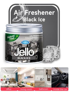 Buy Air Freshener - Black Ice Scent - Odor Eliminator - Scent Freshener - Room, Closets, Bathrooms, Car - 220g in Saudi Arabia