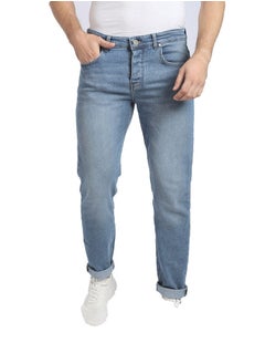 Buy White Rabbit Slim Fit Heather Ice Blue Jeans in Egypt