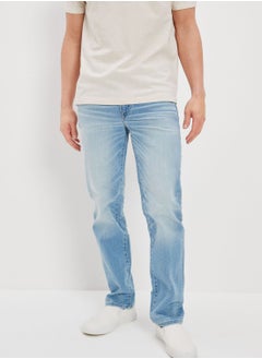 اشتري Light Wash Straight Fit Jeans في الامارات