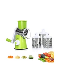 Buy Multi-functional rotating vegetable cutter and grater, multi-color in Egypt