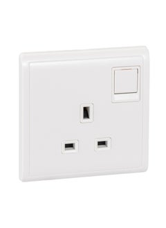 Buy Schneider Switch Pieno_ 13A 250V 1Gang switched socket_ [E8215] in UAE