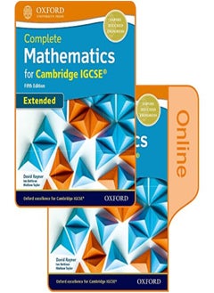 Buy Complete Mathematics For Cambridge Igcse (R) Student Book (Extended): Print & Online Student Book Pa in UAE