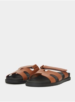 Buy Cut-Out Pattern Strap Comfort Sandals in Saudi Arabia