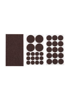 Buy 97-Piece Furniture Non-Slip Pads - Dark Brown in Saudi Arabia