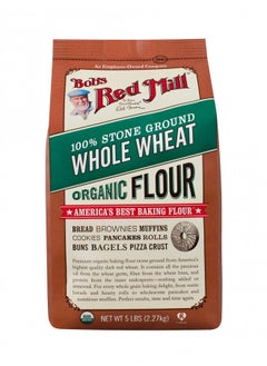 Buy Bob's Red Mill, Organic Flour, Whole Wheat, 5 lb in UAE