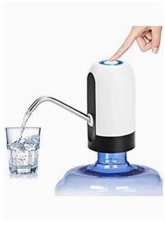 اشتري Freewalk Water Bottle Pump Electric Portable Usb Charging For 5 Gallon Water Bottle With 1200Mah Battery Power SFS-6671224 Multicolour في الامارات