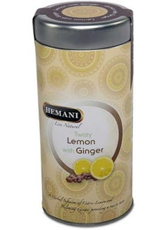 Buy Hemani Herbal tea roughcut twisty lemon with ginger pack of 3 in UAE