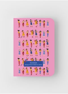 Buy Girls A6 Printed Notebook Size 14*10 Pink in Egypt