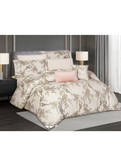 Buy Winter Duvet Set Made Of Fur And Velvet Reversible With Durable And Soft Fabric Heavy Filling 8 Pieces King Size in Saudi Arabia