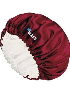 Buy Bless Satin Bonnet- Maroon in Egypt