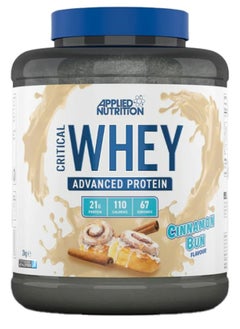 Buy Critical Whey Advanced Protein, Cinnamon Bun Flavour, 2 Kg in UAE