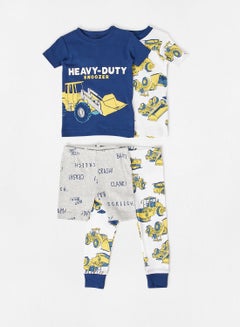 Buy Baby Printed Pyjama Set (Pack of 2) in UAE