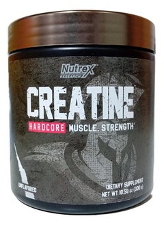 اشتري Creatine Hardcore Muscle Strength Dietary Supplement Unflavored 300g في الامارات