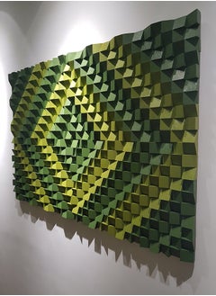 Buy Green Wall Panel By Woodeometry in Egypt