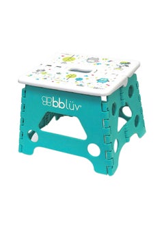 Buy Foldable Step Stool Aqua in Saudi Arabia