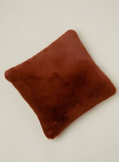 Buy Faux Fur Cushion With Insert in Saudi Arabia