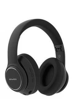 Buy A200BL Wireless Stereo Headphone - Use Bluetooth Or AUX Connection -Superior Bass Sound - Black in Egypt