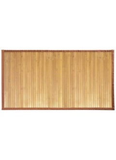 Buy Idesign Formbu Bamboo Floor Mat Non-Skid  Water-Repellent Runner Rug For Bathroom  Kitchen  Entryway  Hallway  Office  Mudroom  Vanity  34  X 21   Natural Wood in UAE