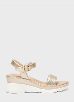 اشتري Ankle Strap Mid Heel Sandals في الامارات