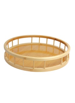 Buy Round wooden tray in Saudi Arabia