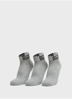 اشتري 3 Pack Textured Ankle Socks في السعودية