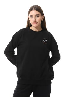 Buy Round Neck Printed Sweatshirt in Egypt