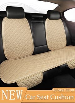 اشتري Auto Breathable Luxury Breathable Rear Bench Car Seat Cover Fit Four Seasons Back Seat Protector Universal Rear of Car Seat Cushions Universal Fit for 95% Cars SUV Pickup Vans في السعودية