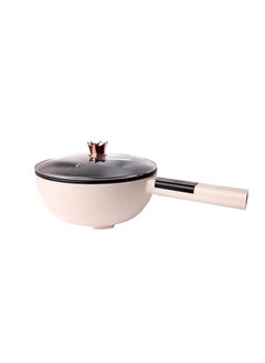 Buy Multi Function CookingPot product Capacity: 4.0 L Multifunctional Electric Pot, Portable Ramen Cooker, Non-stick Mini Hot Pot for Steak, Egg, Oatmeal, Soup with Power Adjustable in UAE