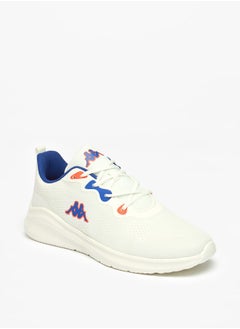 اشتري Men's Logo Detail Sports Shoes with Lace-Up Closure في الامارات