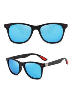 Buy Sunglasses for Men, Square Sunglasses, Polarized Unisex Sunglasses, UV400 Protection, Retro Vintage Classic Polycarbonate Lenses in UAE