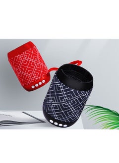 Buy XM-128 portable Wireless Speaker,Mini comfortable design,USB support,TF card support,Hands-free phone call,FM radio,10 meters range,BLACK/RED colors available in UAE
