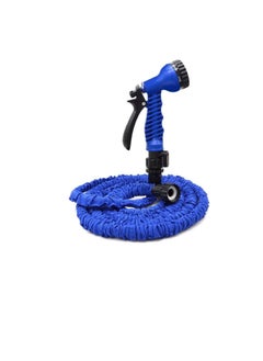 Buy Beorol Expandable Garden Water Hose, Flexible Gardening Hose,7 Pattern Spray and High Pressure for Plant Watering, Car and motorcycle cleaning, Lawn Garden (50FT-15M, Blue) in UAE