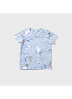 Buy T-shirt Baby Boy Baby Blue in Egypt