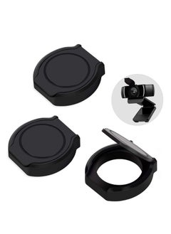 اشتري Webcam Privacy Cover Shutter Protects Lens Cap Hood Covers with Strong Adhesive, Protecting Privacy and Security for Logitech HD Pro Webcam C920 & C930e & C922 & C922X Pro Stream Webcam في الامارات