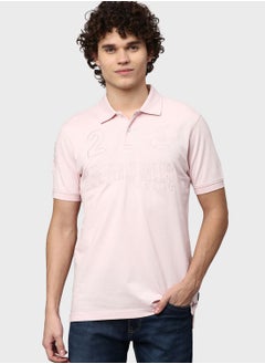 Buy Text Print Polo in Saudi Arabia