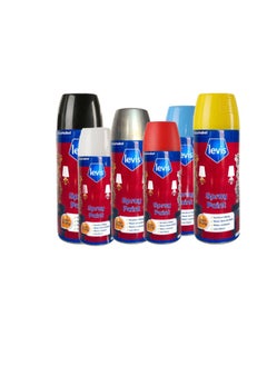 Buy Levis Spray Paint All Purpose Metal Plastic Furniture 1 PC 380 ML Signal Red RAL 3001 in UAE