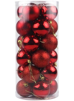 Buy Christmas Balls Ornaments For Xmas Tree, 24Pcs in Egypt