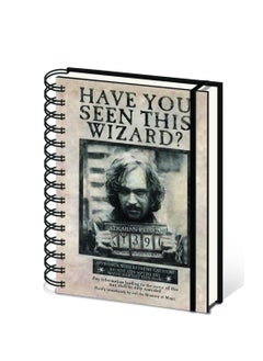 Buy Harry Potter Wanted Sirius Black Notebook in UAE