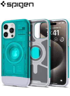 Buy Apple iPhone 15 Pro Max Classic C1 MagFit Case Cover with MagSafe & Extreme Protection Tech - Bondi Blue in Saudi Arabia