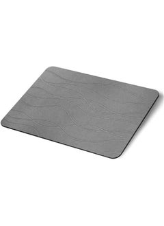 Buy Stone Bath Mat,Diatomaceous Earth Shower Mat, Non-Slip Super Absorbent Quick Drying Bathroom Floor Mat, Natural, Easy to Clean (60x39Cm Grey) in Saudi Arabia