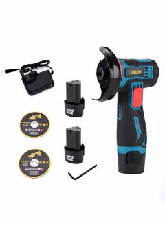 Buy JINSOO 18V Mini mini rechargeable wireless polishing machine with lithium battery and charger, 76MM diameter grinding wheel mini Angle grinder set in Saudi Arabia