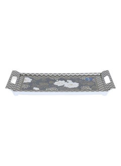 اشتري Art Deco/Flowers Tray Multicolour 40x19 cm في الامارات