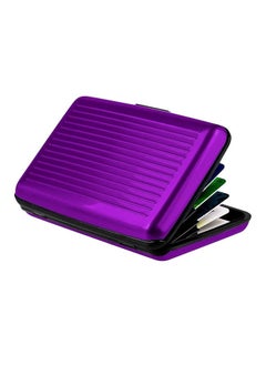 Buy Business ID Credit Card Wallet Case Purple in UAE