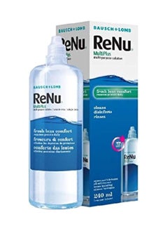 Buy Renu Baush & Lomb 240 ml Multiplus Contact Lens Solution - Clear in Egypt