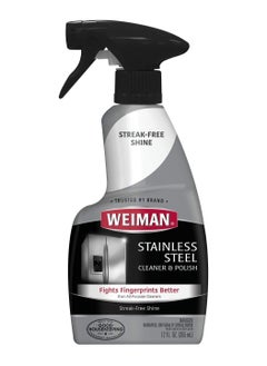 اشتري Stainless Steel Cleaner and Polish Trigger Spray - Protects Against Fingerprints and Leaves a Streak-less Shine - 12 Ounce في الامارات